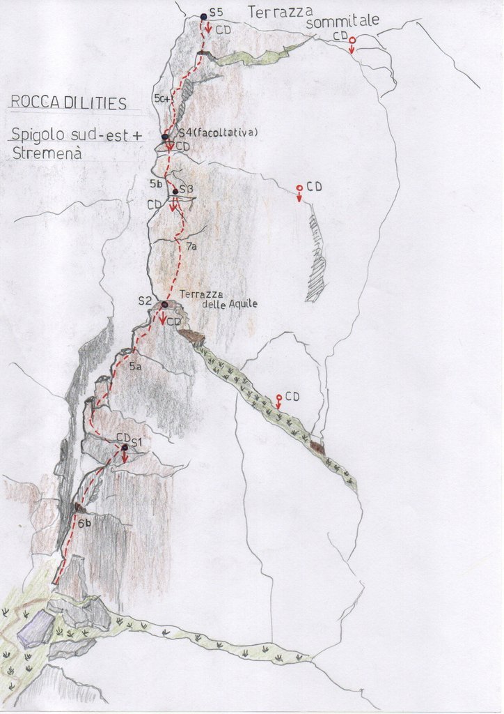 Photo of Spigolo SE + Stremenà