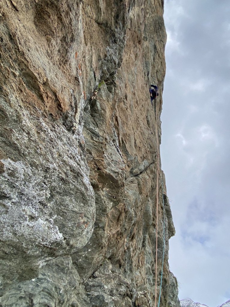 Photo of Ciardonnet (Parete dell’Alpe) Capitan Uncino, Spugna e le Bretelle di Natale