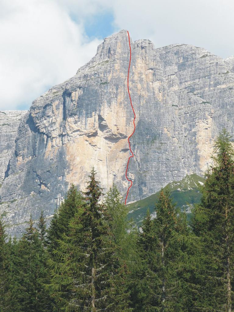 Photo of Corna Rossa del Grostè Via del Zordano