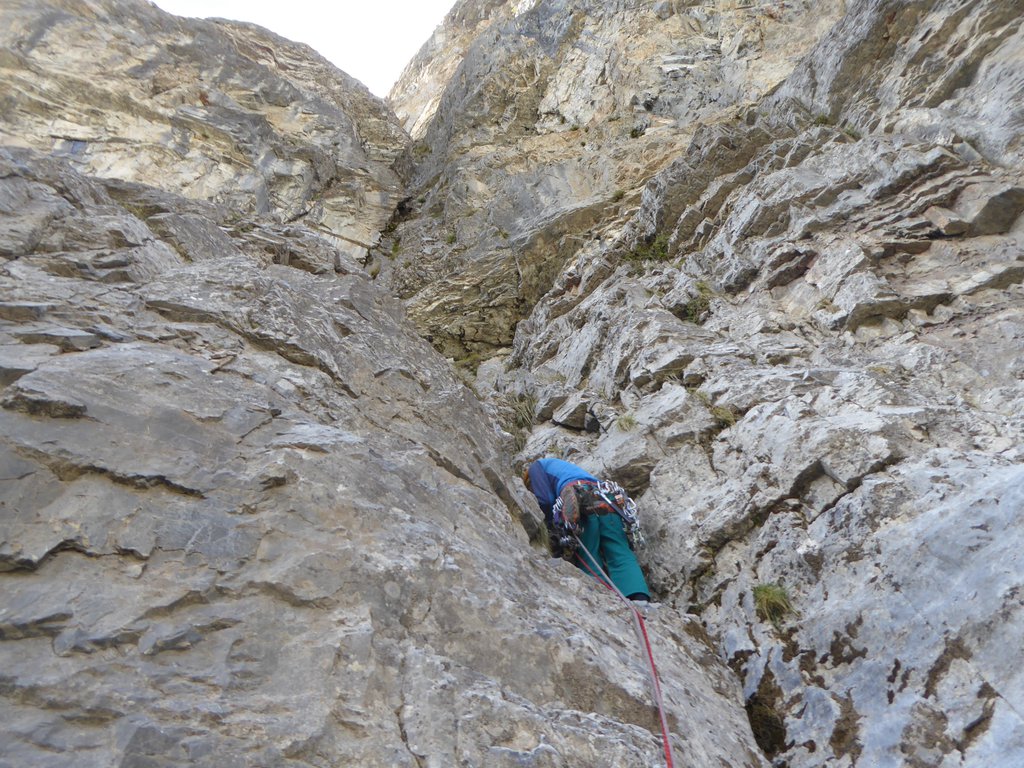 Photo of Via del Gran Diedro, camino di sx o Via Dubosc